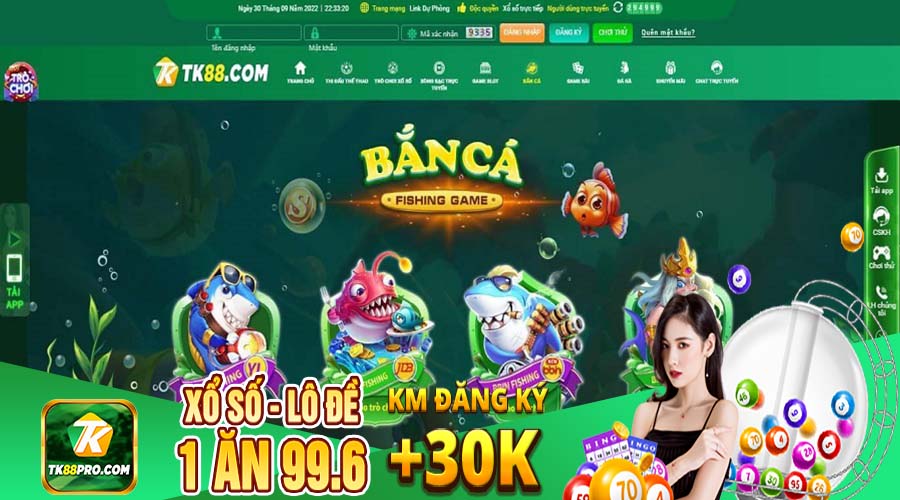 Bắn Cá TK88 - Hướng dẫn cách vào chơi bắn cá đổi thưởng Bắn cá TK88 đổi thưởng