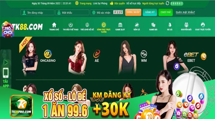 Game bài nhà cái TK88