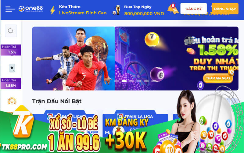 One88 - Link Đăng Ký Chính Thức One88 Nhận Ngay 88K One88